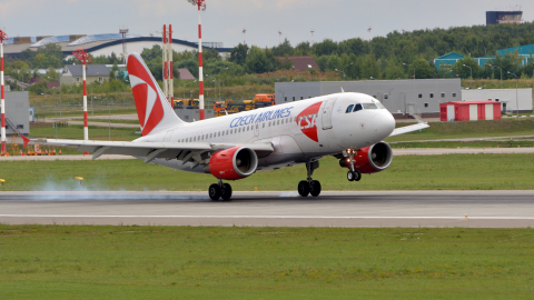 Airbus A319 аэропорт Шереметьево