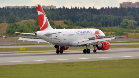 Airbus A319 аэропорт Шереметьево
