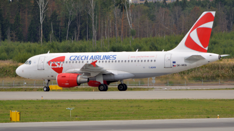 Airbus A319 аэропорт Шереметьево