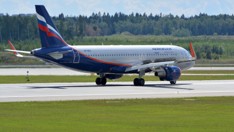 Airbus A320 аэропорт Шереметьево