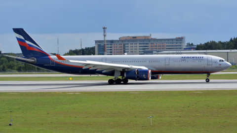 Airbus A330 аэропорт Шереметьево