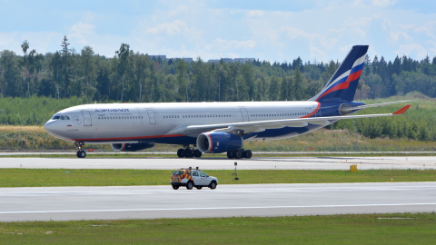 Airbus A330 аэропорт Шереметьево