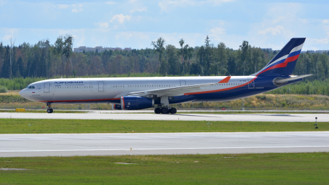 Airbus A330 аэропорт Шереметьево