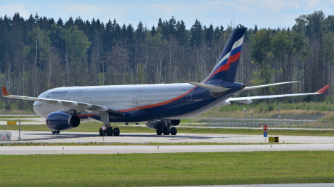 Airbus A330 аэропорт Шереметьево