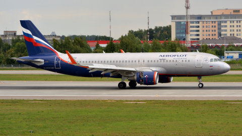 Airbus A320 аэропорт Шереметьево