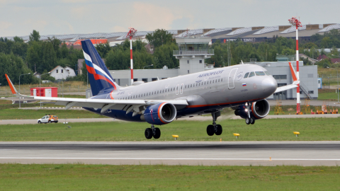 Airbus A320 аэропорт Шереметьево