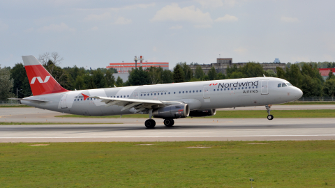 Airbus A321 аэропорт Шереметьево