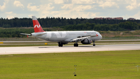 Airbus A321 аэропорт Шереметьево