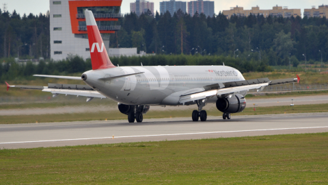 Airbus A321 аэропорт Шереметьево