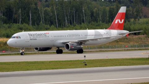 Airbus A321 аэропорт Шереметьево