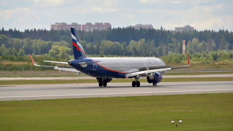 Airbus A321 аэропорт Шереметьево