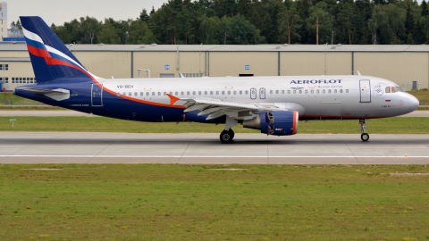 Airbus A320 аэропорт Шереметьево