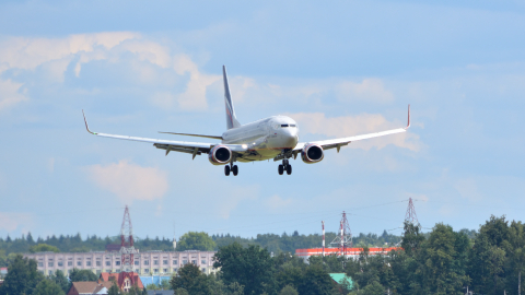 Boeing 737 аэропорт Шереметьево
