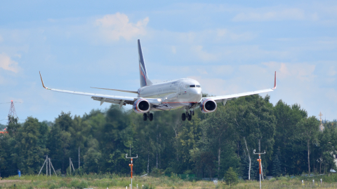 Boeing 737 аэропорт Шереметьево