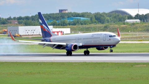 Boeing 737 аэропорт Шереметьево