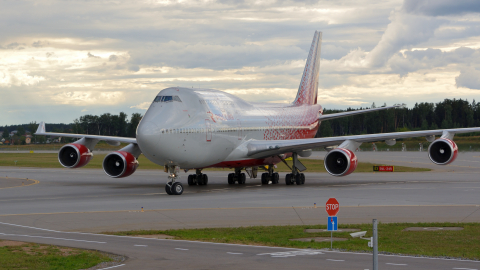 Boeing 747 аэропорт Шереметьево