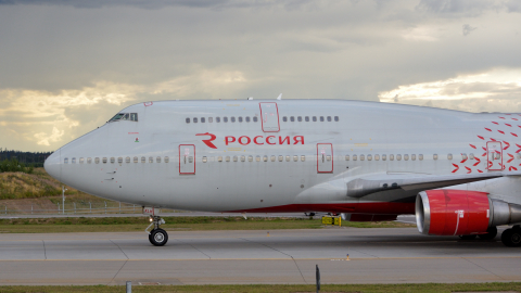 Boeing 747 аэропорт Шереметьево