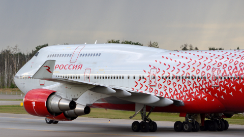 Boeing 747 аэропорт Шереметьево