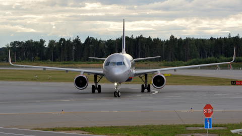 Airbus A321 аэропорт Шереметьево