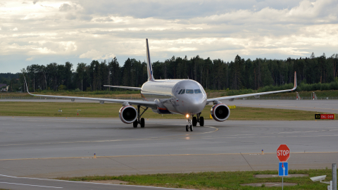 Airbus A321 аэропорт Шереметьево