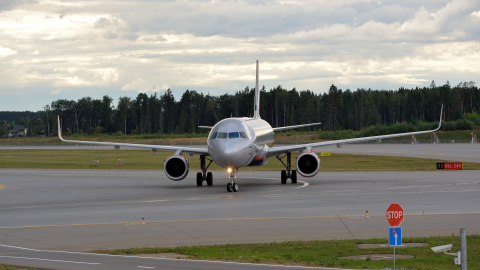 Airbus A321 аэропорт Шереметьево