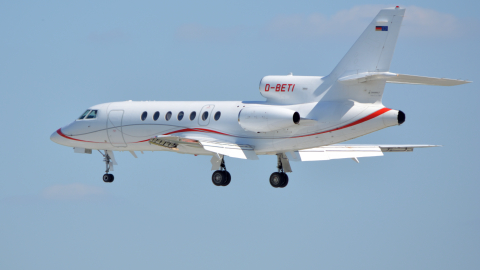 Dassault Falcon аэропорт Внуково