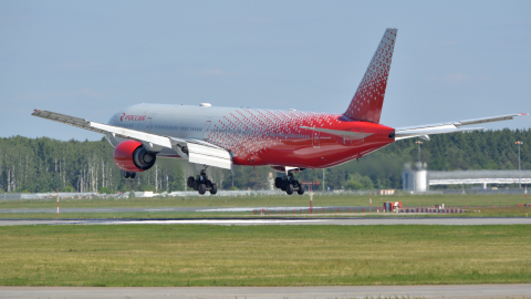 Boeing 777 аэропорт Внуково