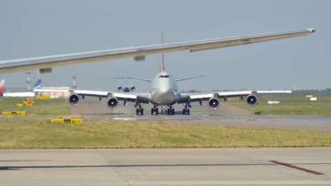Boeing 747 аэропорт Внуково