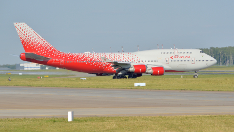 Boeing 747 аэропорт Внуково