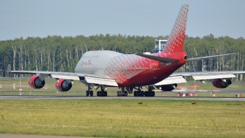 Boeing 747 аэропорт Внуково
