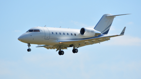 Bombardier Challenger аэропорт Внуково