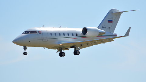 Bombardier Challenger аэропорт Внуково