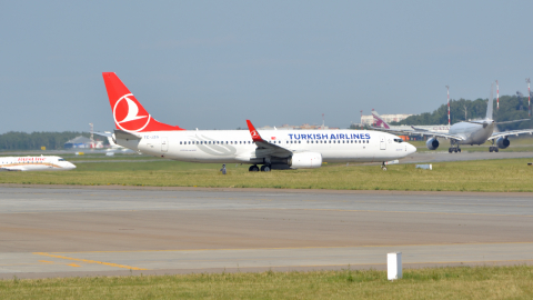 Boeing 737 аэропорт Внуково