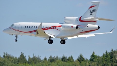 Dassault Falcon аэропорт Внуково