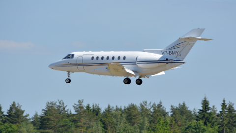Hawker Beechcraft аэропорт Внуково
