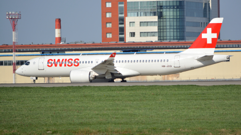 Airbus A220 аэропорт Домодедово