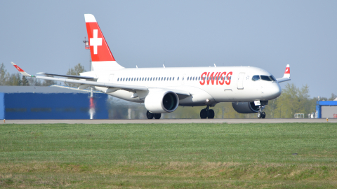 Airbus A220 аэропорт Домодедово