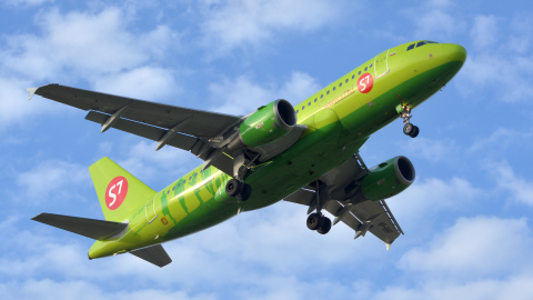 Airbus A319 аэропорт Домодедово