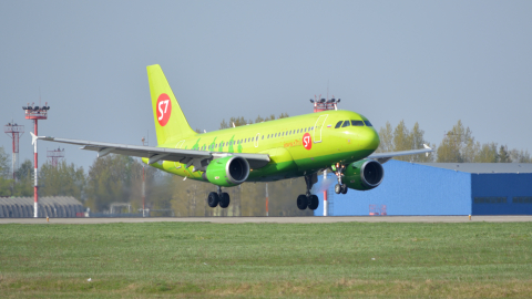 Airbus A319 аэропорт Домодедово