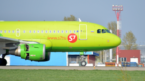 Airbus A319 аэропорт Домодедово