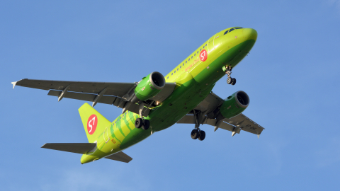 Airbus A319 аэропорт Домодедово