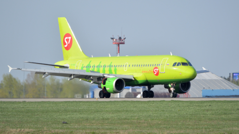 Airbus A319 аэропорт Домодедово