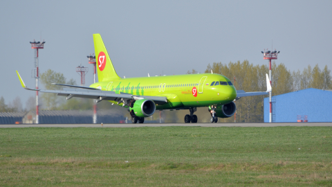 Airbus A320 аэропорт Домодедово