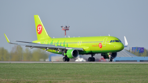 Airbus A320 аэропорт Домодедово