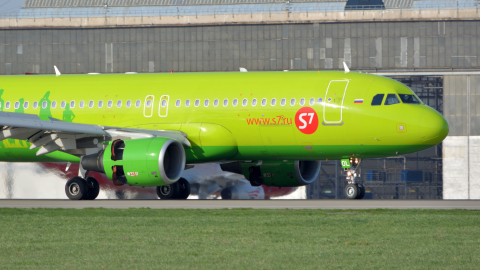 Airbus A320 аэропорт Домодедово
