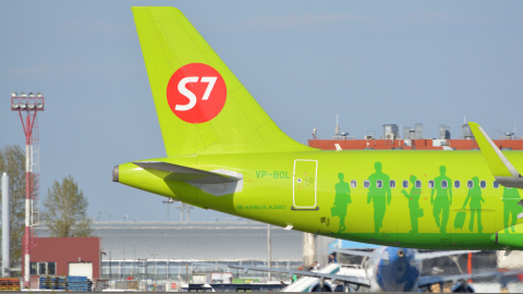 Airbus A320 аэропорт Домодедово