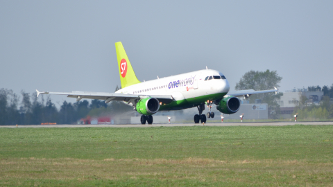 Airbus A319 аэропорт Домодедово