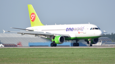 Airbus A319 аэропорт Домодедово