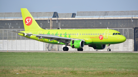 Airbus A319 аэропорт Домодедово