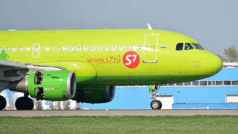 Airbus A319 аэропорт Домодедово